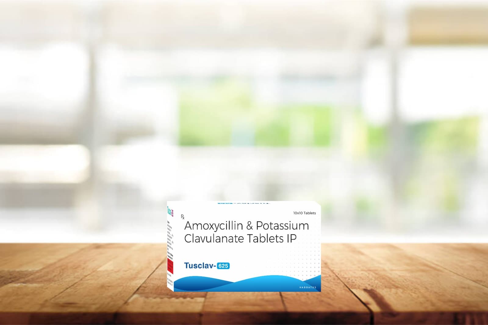 Tusclav-625 commercial pharmaceutical packaging